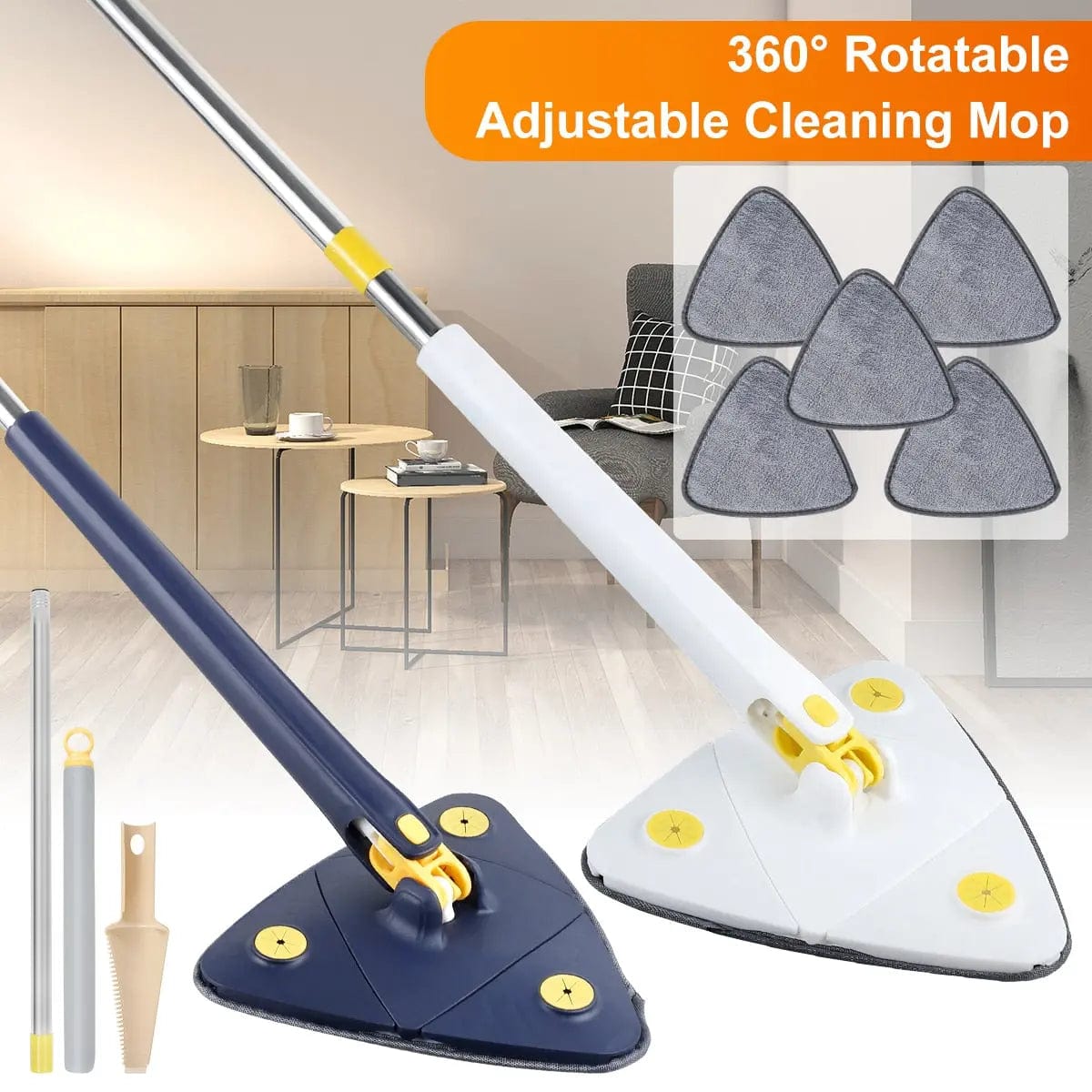 Self-Squeeze Triangular Mop Ecom brands