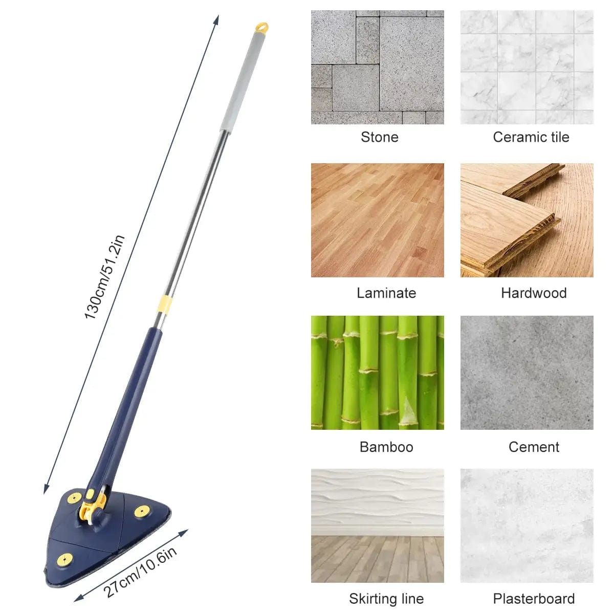 Self-Squeeze Triangular Mop Ecom brands