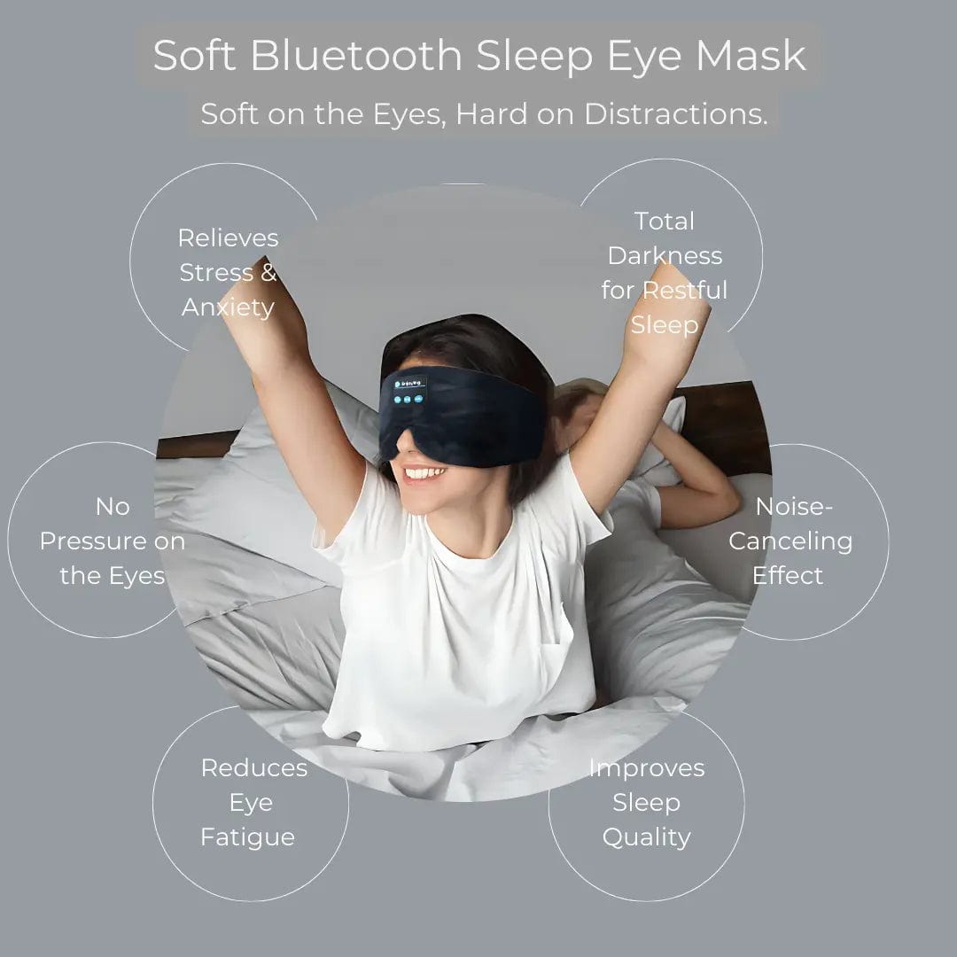 Soft Bluetooth Sleep Eye Mask lextonbrand