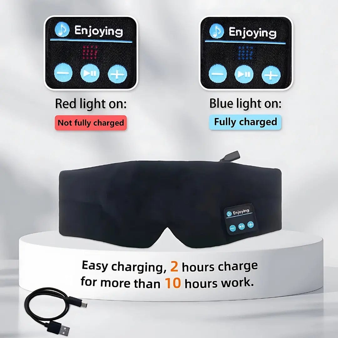 Soft Bluetooth Sleep Eye Mask lextonbrand