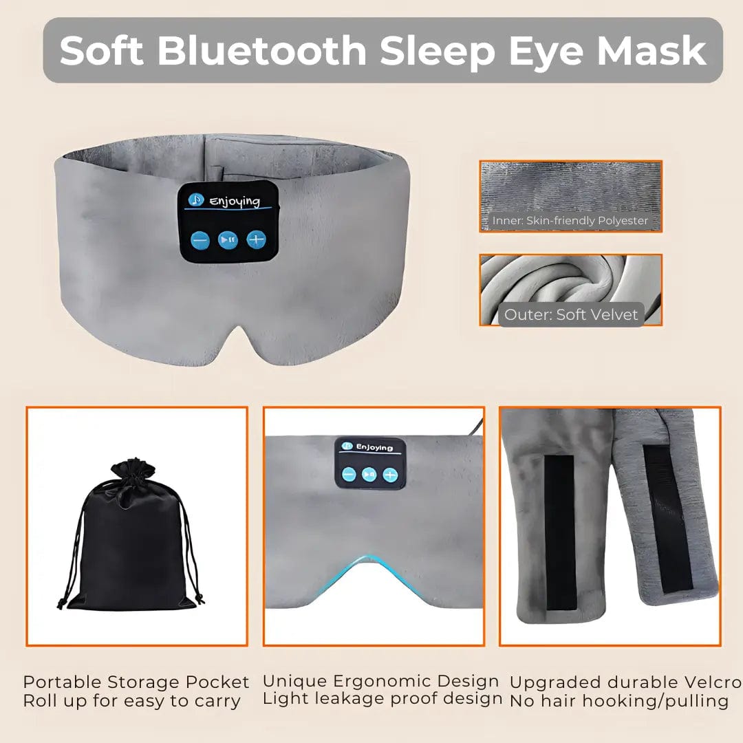 Soft Bluetooth Sleep Eye Mask lextonbrand